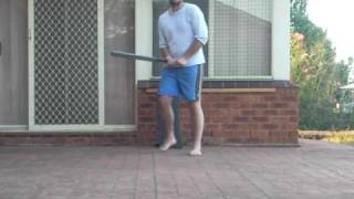 Suttos Backyard Cricket Pete Watto Batting [upl. by Sinnaoi644]