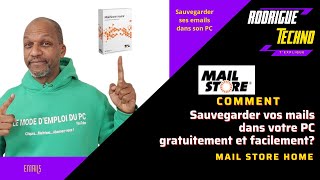 Comment sauvegarder ses mails sur son pc facilement et gratuitement [upl. by Niuq]