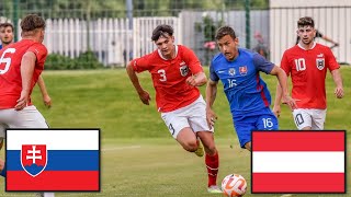 SLOVENSKO VS RAKÚSKO U21 PRIATEĽSKÝ ZÁPAS [upl. by Parrish]