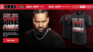 Latest Update of WWE Shops wwewrestler merchant [upl. by Garcia]