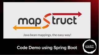 MapStruct in SpringBoot  Live Code Demo  Customisation Scenarios [upl. by Stricklan]