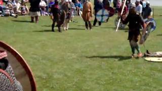 Viking reenactors at Gimli Icelandic festival 9 [upl. by Clive791]