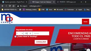 Como hacer el Seguimiento de tu envío en Mdcargascom cdeccomar  011 43000309 [upl. by Asylla306]