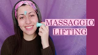 Estetica Tutorial massaggio viso lifting con coppette [upl. by Danila]