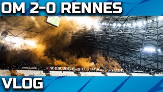 OM 20 RENNES  Marseille SE RELANCE pour LE PODIUM de Ligue 1  Vlog stade Vélodrome [upl. by Hsirrap]