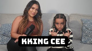 Kking Cee Talks Taking Over the NY Drill Scene at 8 Years Old [upl. by Morgen705]