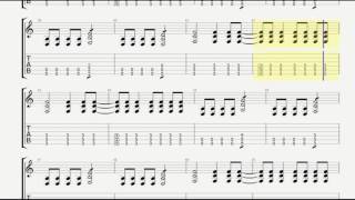 System of a Down Aerials Acoustic Guitar Tab [upl. by Yklam]