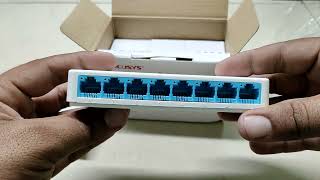 Mercusys Desktop Switch 8 Port 10100MBPS ModelMS108 [upl. by Malinde762]