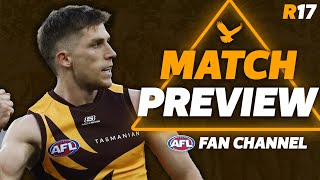 PREVIEW  GEELONG vs HAWTHORN  AFL ROUND 17 2024 [upl. by Richella648]