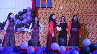 Hotel tho guma  Rigsar remix dance  B Sc Forestry 4th Year  Welcome show 2023  CNR Bhutan [upl. by Modesty369]