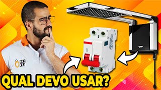 Aprenda AGORA qual Disjuntor para CHUVEIRO usar de forma segura [upl. by Julissa]