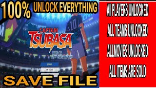 Captain Tsubasa Rise of New Champions Last VERSION  Save Game Data Download amp Location [upl. by Adnirb]