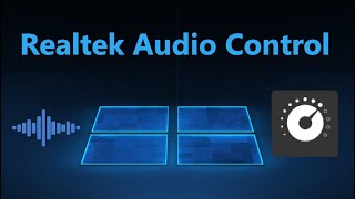 Где скачать Realtek Audio Console и установить в Windows 1110 [upl. by Lurleen217]