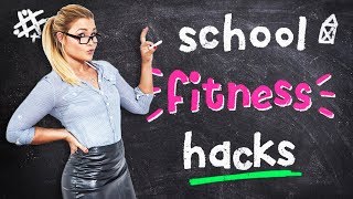 8 BACK TO SCHOOL FITNESS HACKS  Sophia Thiel [upl. by Ambrosane]