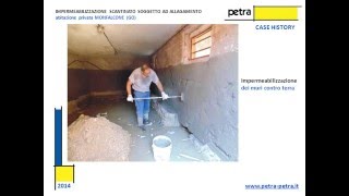 Petra  cantina soggetta ad allagamenti dovuti allinnalzamento della marea [upl. by Allicirp]