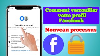 Comment verrouiller votre profil Facebook 2024  Verrouillez votre profil Facebook [upl. by Tram904]