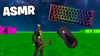 Razer Huntsman Mini ASMR 🤩 Linear Optical Switches Chill Keyboard Fortnite Gameplay 🎧 [upl. by Rind]