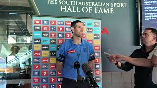 2024 Hostplus SANFL Semi Final Press Conference  Marty Mattner Sturt [upl. by Ahsircal]