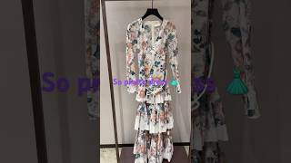 Wow so beautiful hot style love this colorful floral cake dress👗❤️24ZIMdress24Fallchicluxury [upl. by Gault]