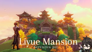 Liyue Mansion ✨️  W ID   Serenitea pot genshinimpact gaming [upl. by Einnol]