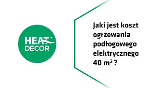 Koszt ogrzewania podłogowego 40m2  Elektryczne ogrzewanie podczerwienią [upl. by Bram]