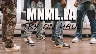 MNMLLA CLOTHING HAUL 2022  PANTSDENIM YOU NEED TO BUY [upl. by Atem]