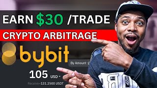 Earn 30 Per Crypto Arbitrage Trade  New Unlimited Arbitrage Opportunity  Bybit [upl. by Adao]