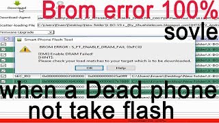 How to fix Brom error during flash in sp flash tool [upl. by Ellehcil]