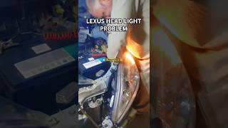 Lexus Headlight Problem amp Solution shorts [upl. by Selhorst]