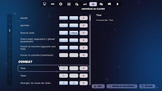 Touche clavier souris Fortnite [upl. by Carina]