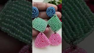 Handmade jewellery by us trusted page also in insta handmadeearrings music newsong [upl. by Atikel967]