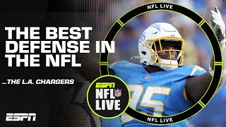 Breaking down THE BEST DEFENSE in the NFL Chargers ⚡️🔥  NFL Live [upl. by Datha]