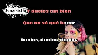 Dueles Tan Bien Bruses Karaoke  Instrumental [upl. by Cottrell825]