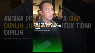 Andika cagub Jatengsiap kalah siap menang pilkada2024 jateng andhika [upl. by Lrac]