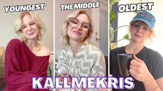 KALLMEKRIS  Growing Up With Siblings  Funny Tik Tok Videos 2023 [upl. by Lane]