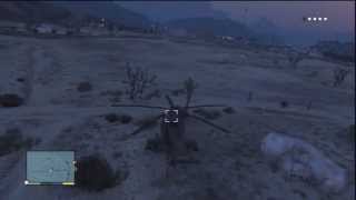 GTA V Stealing amp Keeping the Attack Chopper YOUR MINE NOW [upl. by Odnala]