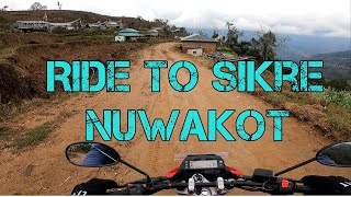 Ride to Sikre Nuwakot with Uncle  Cruentus Vlog  Offroad track [upl. by Raama]