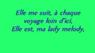 Tom Frager  Lady Mélody  lyrics [upl. by Lapointe]