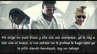 Zion amp Lennox ft Yomo  Cantazo Letra ★ REGGAETON 2012 ★ [upl. by Ahsiekin]