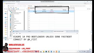 XIAOMI 14 PRO 14 ULTRA HOW TO BOOTLOADER UNLOCK AUTHFLASHLIVE KFIST [upl. by Brier155]