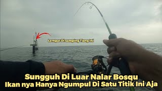 spot yang satu ini selalu jadi rebutan para pemancing di DAM MERAH MUARA BARU muarabaru [upl. by Runkle567]