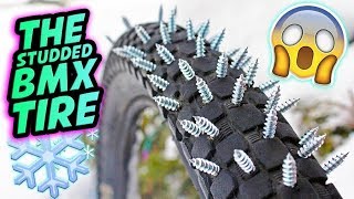 100 SCREWS IN A BMX TIRE [upl. by Scrivenor]