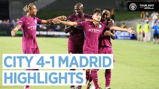 Man City vs Real Madrid 41  All Highlights amp Goals  Official HD 27 July 2017 [upl. by Small]