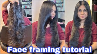 How to  Feather Hair cut कैसे करे  घर बैठे सिखे बहोत ही आसान तरिखेसे  layer Hair style at home [upl. by Hsu]