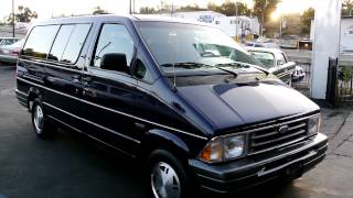 1996 Ford Aerostar XLT 4x4 MiniVan Astro Mini Van Kombi 2 Owner 42K Mile [upl. by Garlanda]