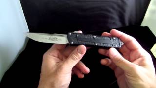 Microtech Scarab QD Automatic Knife Overview [upl. by Rae398]