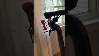 Swapping a Peloton seat post peloton workout hardwork bike pelotonbike healthy diy diydad [upl. by Liponis]