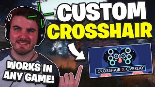 How To Get a CROSSHAIR in RUST Crosshair X Application Review [upl. by Ailyt]