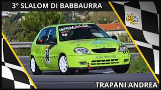 Trapani Andrea 3° Slalom di Babbaurra 2024 [upl. by Morvin]