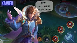 Xavier Gameplay 2023  Mobile Legends Bang Bang [upl. by Lavella]